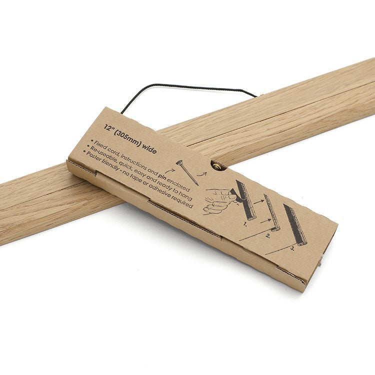 クレモアミル（Creamore Mill） オーク ポスターハンガー Mサイズ