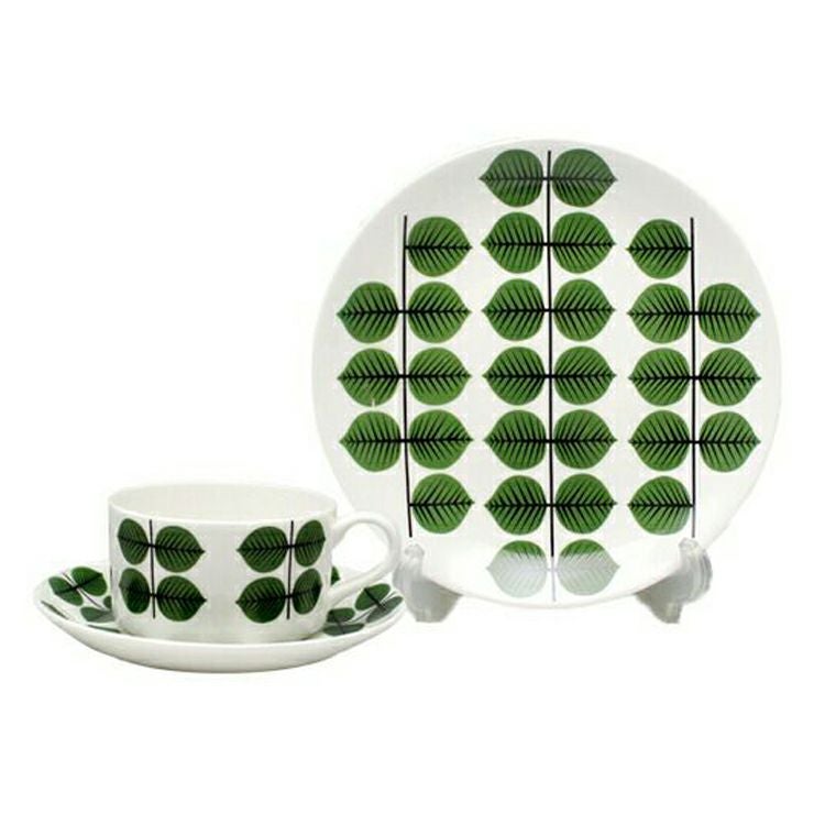 グスタフスベリ（Gustavsberg） ベルソ/Bersa コーヒーカップ＆ソーサー + プレート 22cm 【復刻版】