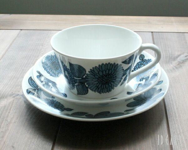 グスタフスベリ（Gustavsberg） ブルーアスター/Blue Aster ３ピースセット 【復刻版】