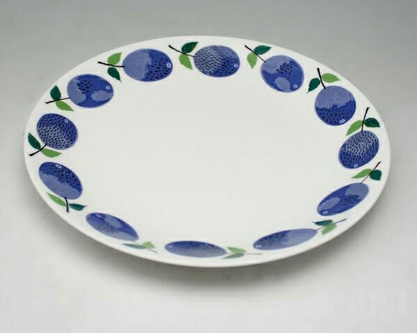 グスタフスベリ（Gustavsberg） プルーヌス/Prunus コーヒーカップ＆ソーサー + プレート 22cm 【復刻版】