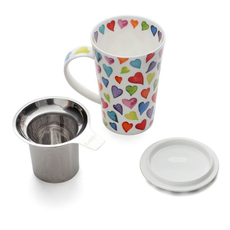 ダヌーン（Dunoon） マグカップ SHETLAND SET レインボーハート