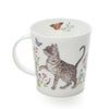 ダヌーン（Dunoon） マグカップ LOMOND フラワーキャット トラ猫