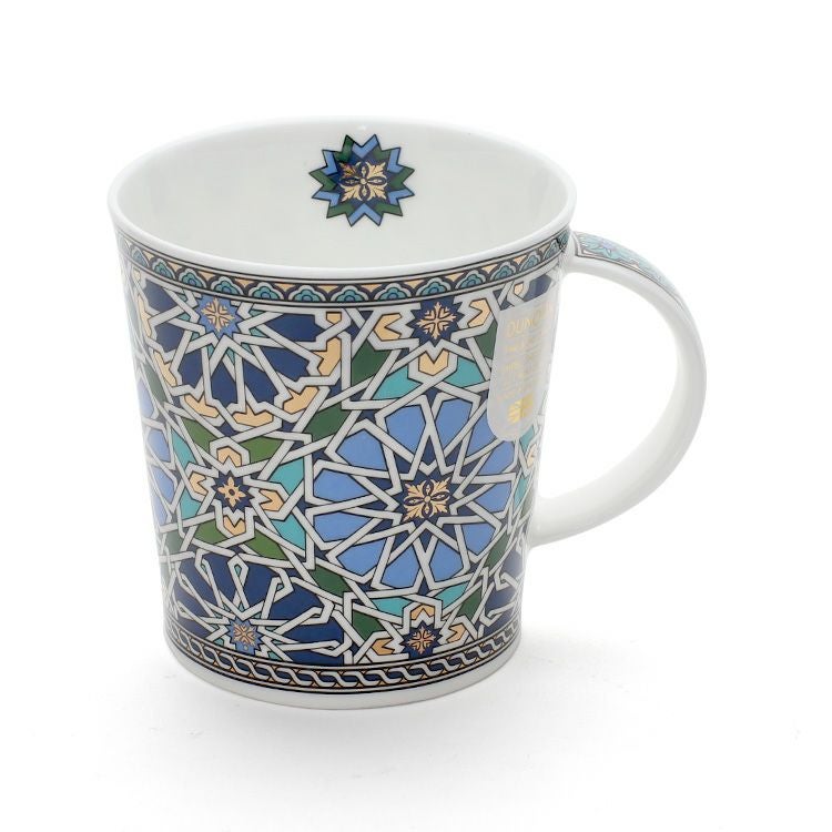 ダヌーン（Dunoon） マグカップ LOMOND 万華鏡 ブルー