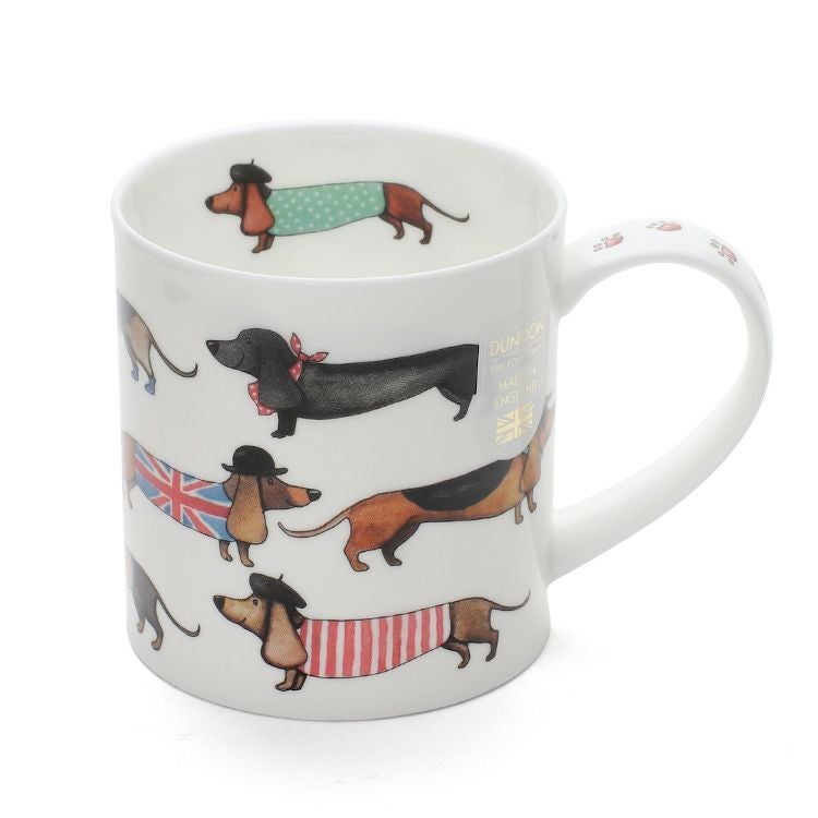 ダヌーン（Dunoon） マグカップ ORKNEY ダックスフンドのファッションショー