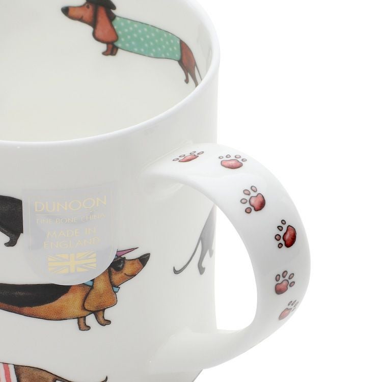 ダヌーン（Dunoon） マグカップ ORKNEY ダックスフンドのファッションショー
