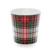 ダヌーン（Dunoon） マグカップ CAIRNGORM タータンチェック ホワイト×レッド