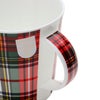 ダヌーン（Dunoon） マグカップ CAIRNGORM タータンチェック ホワイト×レッド