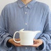白山陶器 ミストホワイト MIST WHITE ポット Sサイズ