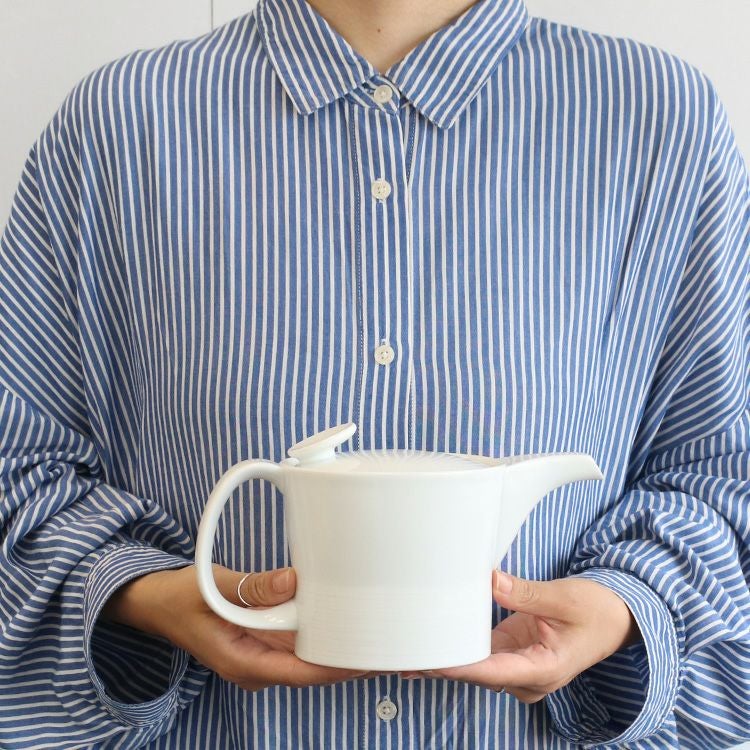 白山陶器 ミストホワイト MIST WHITE ポット Sサイズ