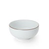 白山陶器 白磁千段 汁碗 12cm