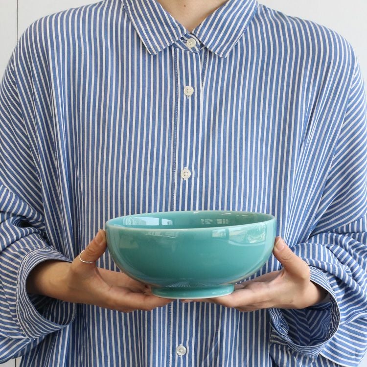 白山陶器 6寸浅めん丼 18.5cm