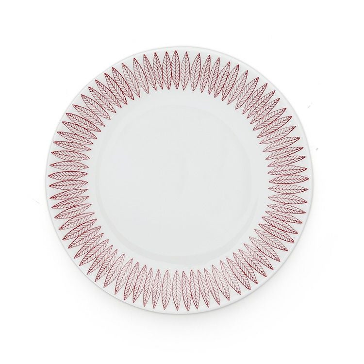 グスタフスベリ（Gustavsberg） サリックス/Salix レッド プレート 22cm