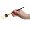 クチポール（Cutipol） ナウ/NAU ブラックマットゴールド ディナーフォーク