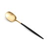 クチポール（Cutipol） ナウ/NAU ブラックマットゴールド ディナースプーン