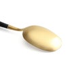 クチポール（Cutipol） ナウ/NAU ブラックマットゴールド デザートスプーン