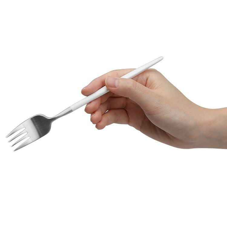 クチポール（Cutipol） ナウ/NAU ホワイト デザートフォーク