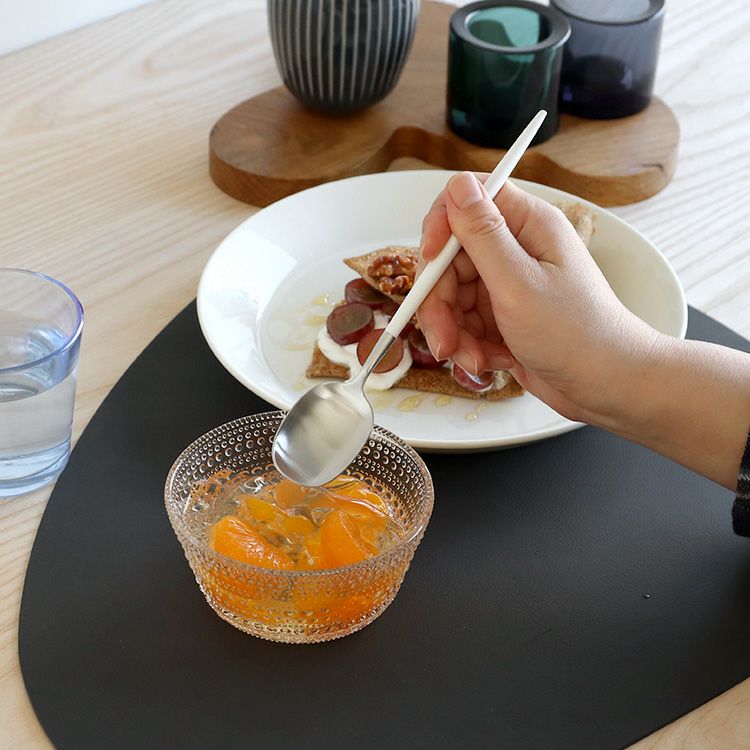 クチポール（Cutipol） ナウ/NAU ホワイト デザートスプーン