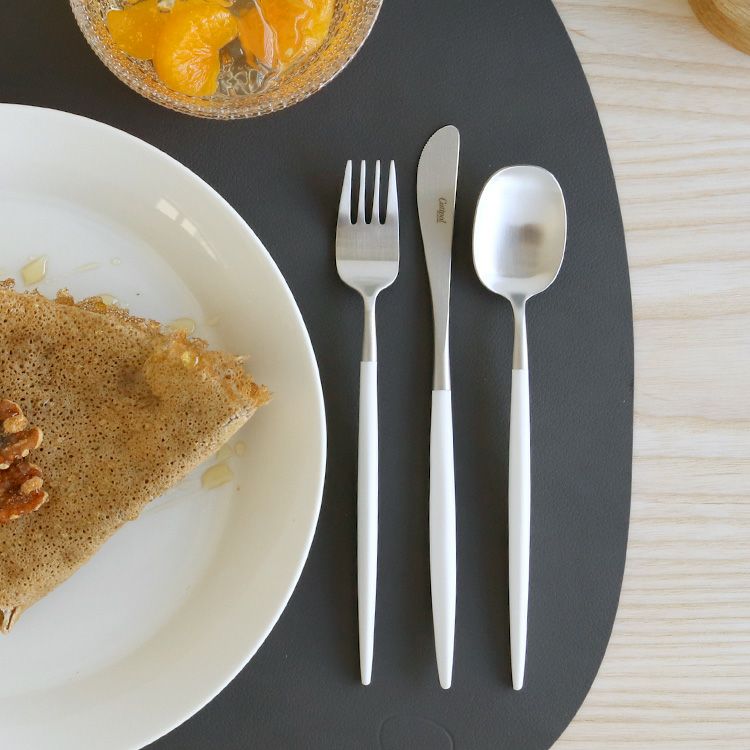 クチポール（Cutipol） ナウ/NAU ホワイト デザート3点セット