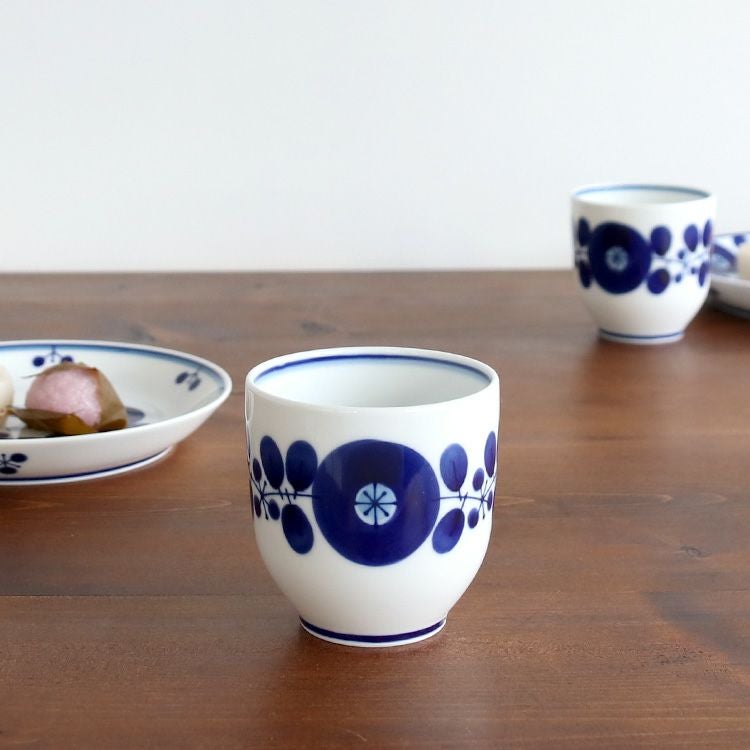 白山陶器 ブルーム ゆのみ 大サイズ