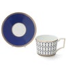 ウェッジウッド（WEDGWOOD） ルネッサンス ゴールド ブルー ティーカップ＆ソーサー 250mｌ