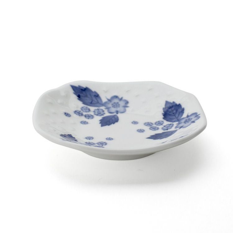 ウェッジウッド（WEDGWOOD） ストロベリー ブルーム インディゴ ソイディッシュ 5枚セット 9cm