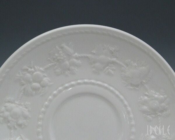 ウェッジウッド（WEDGWOOD） フェスティビティ/FESTIVITY アイボリー ティーカップ&ソーサー