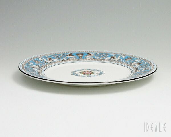 ウェッジウッド（WEDGWOOD） フロレンティーンターコイズ/Florentine Turquoise プレート 20cm
