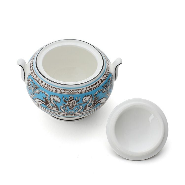 ウェッジウッド（WEDGWOOD） フロレンティーンターコイズ/Florentine Turquoise シュガーボックス