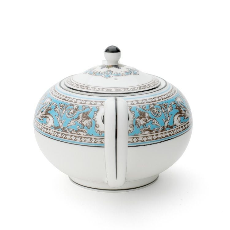 ウェッジウッド（WEDGWOOD） フロレンティーンターコイズ/Florentine Turquoise ティーポット 600ml