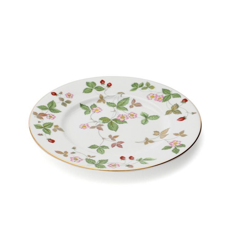 ウェッジウッド（WEDGWOOD） ワイルドストロベリー/Wild Strawberry ホワイト プレート 23cm