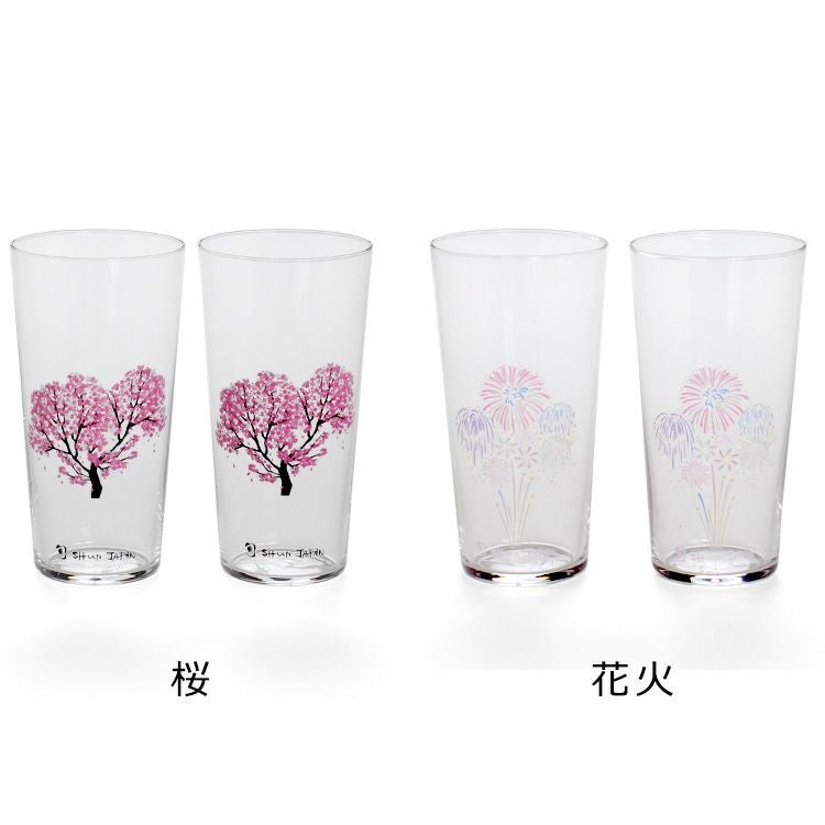 丸モ高木陶器 冷感 タンブラーグラス ペア