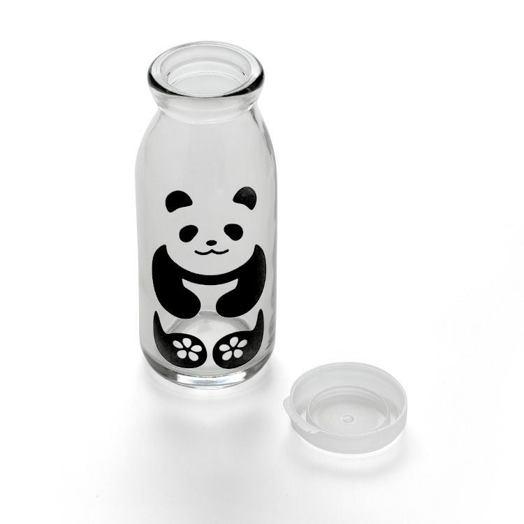 丸モ高木陶器 冷感 ミルクボトル スマイルグラス ペア