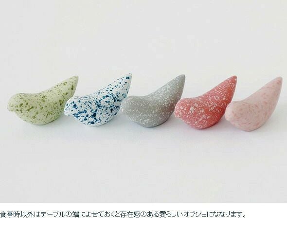 モヘイム（MOHEIM） バディペブルズ/BIRDY PEBBLES 箸置き 5色セット