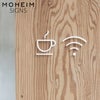 モヘイム（MOHEIM） サインズ/SIGNS アクリル ピクトグラムA
