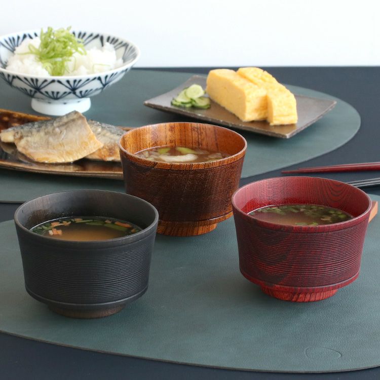 我戸幹男商店 加飾椀 挽筋