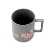 丸モ高木陶器 マットライトグレー 温感マグカップ