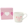 丸モ高木陶器 温感マグカップ ハート