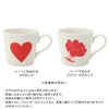 丸モ高木陶器 温感マグカップ ハート