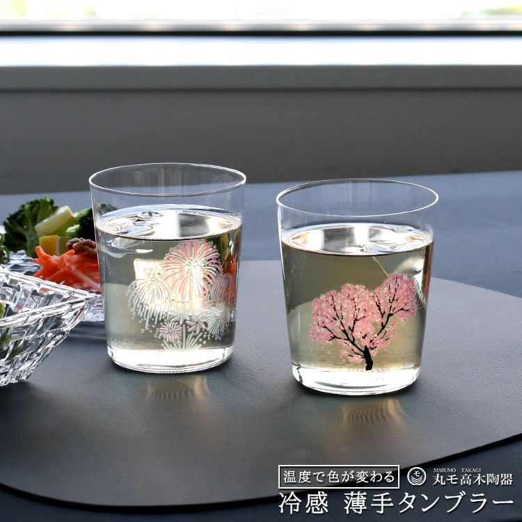 丸モ高木陶器 冷感 薄手タンブラー