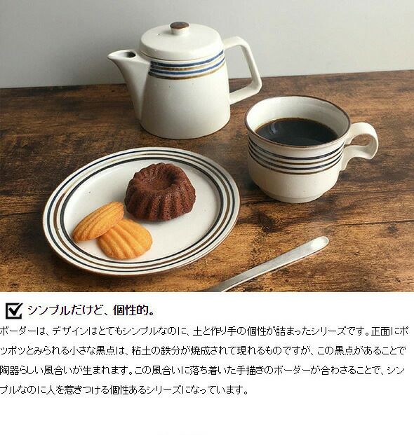 カネサン1893（KANESAN1893） ボーダー ボーダーリム皿