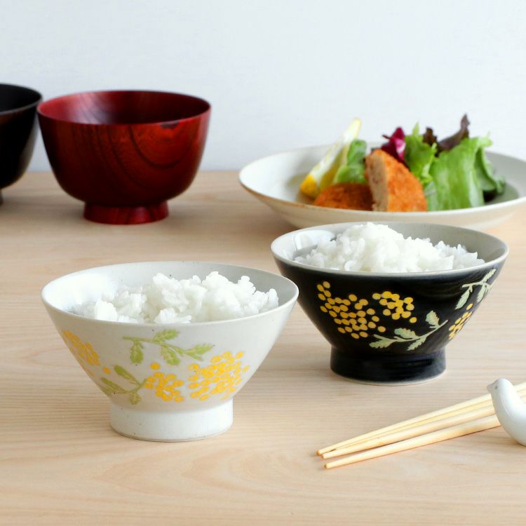 ビスク（BISQUE） ミモザ ワルツ 茶碗 | soluno