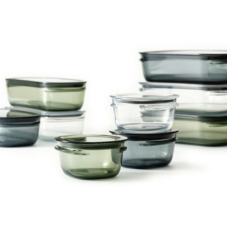 ライクイット（like-it） 調理ができる保存容器 S（3個組）＆トレーM