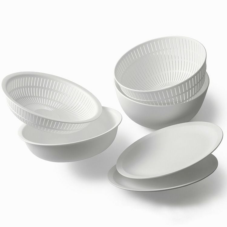 ライクイット（like-it） 米とぎにも使えるザルとボウル 6点セット