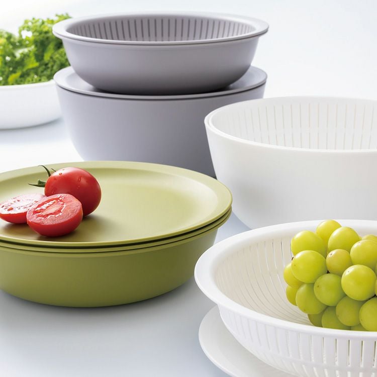 ライクイット（like-it） 米とぎにも使えるザルとボウル 6点セット