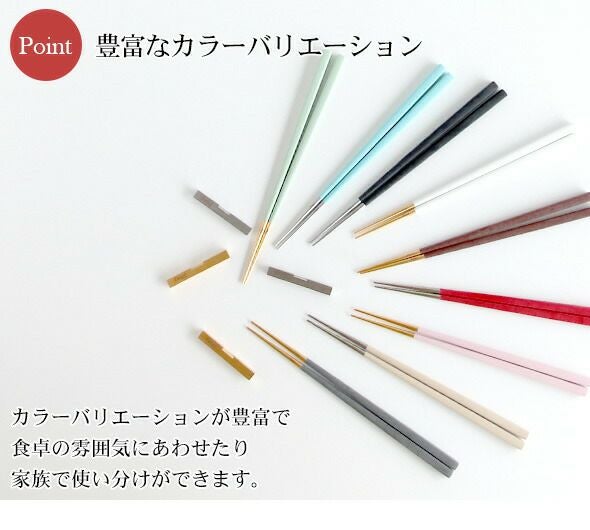 クチポール（Cutipol） クーベ/KUBE ブルー 箸 + 箸置きセット