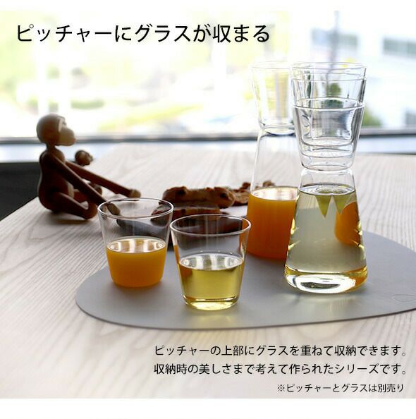 イッケンドルフ ミラノ（ICHENDORF MILANO） クリア ピッチャー 500ml