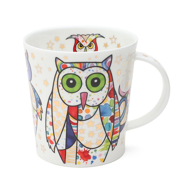 ダヌーン（Dunoon） マグカップ LOMOND ゴールド スペシャルアウル（フクロウ）