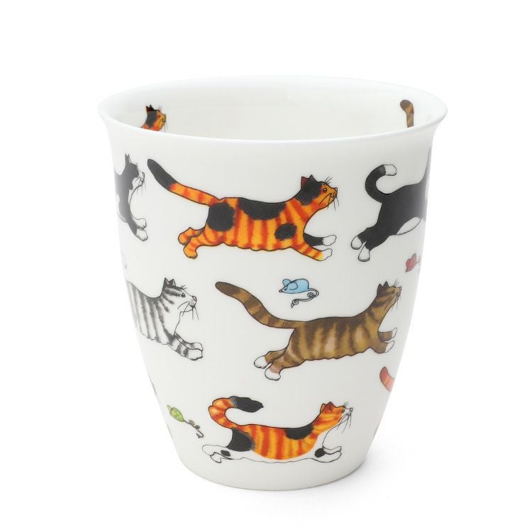 ダヌーン（Dunoon） マグカップ NEVIS 走るんだニャー