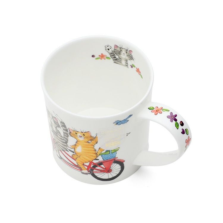 ダヌーン（Dunoon） マグカップ ORKNEY 自転車でお出かけだニャン
