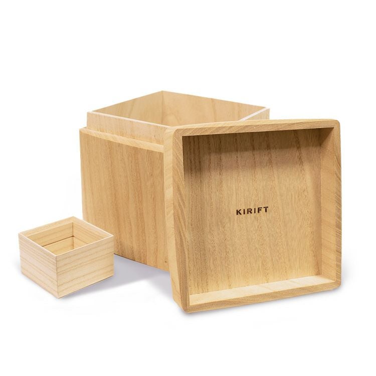 キリフト（KIRIFT） ライスストッカー/RICE STOCKER 蜜蝋 国産桐 米びつ 2kg